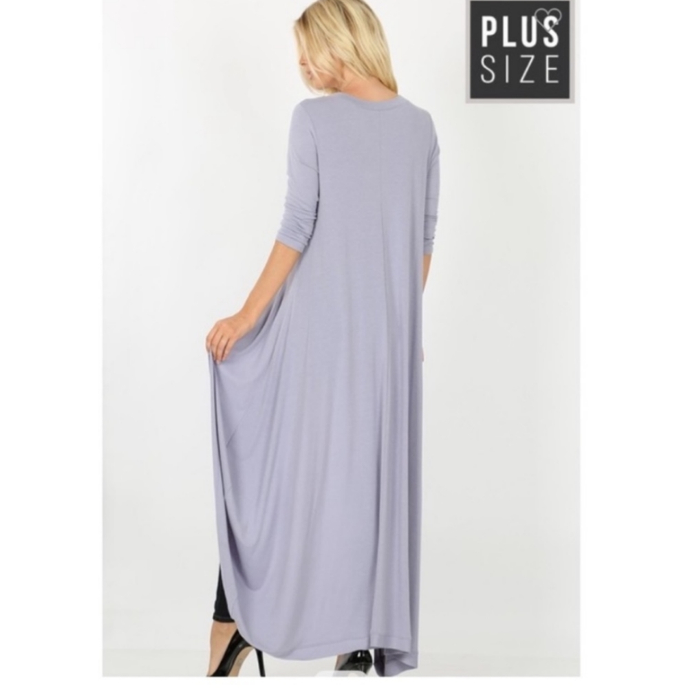 PLUS High-Low Longline Top - Picture 4 of 5